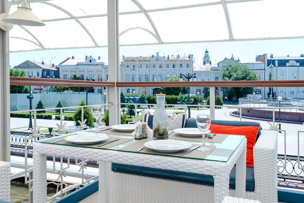 Фото из портфолио Ресторан "Акватория" – фотографии дизайна интерьеров на INMYROOM