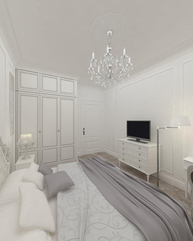 Фото из портфолио спальня хозяйки и холл – фотографии дизайна интерьеров на INMYROOM