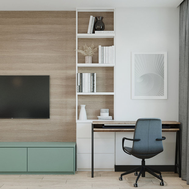 Фото из портфолио Проект интерьера в  ЖК Vivanova, Академгородок – фотографии дизайна интерьеров на INMYROOM