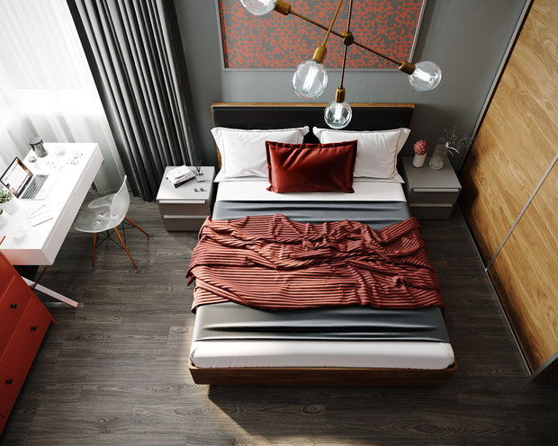 Фото из портфолио Двушка для сдачи в аренду поселок Московский  – фотографии дизайна интерьеров на INMYROOM