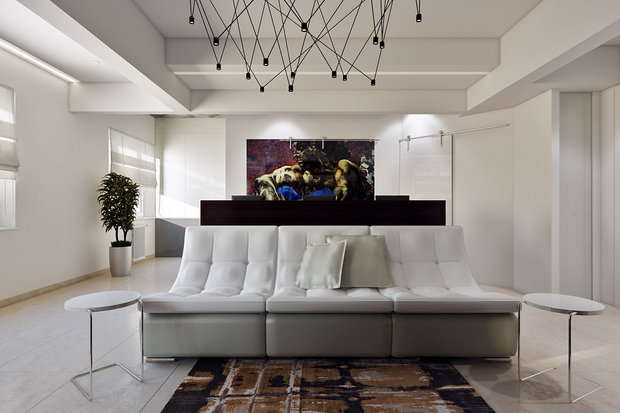 Фото из портфолио Интерьер гостиной – фотографии дизайна интерьеров на INMYROOM