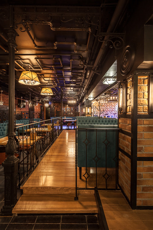 Фото из портфолио Ресторан "Закон Бернулли" – фотографии дизайна интерьеров на INMYROOM