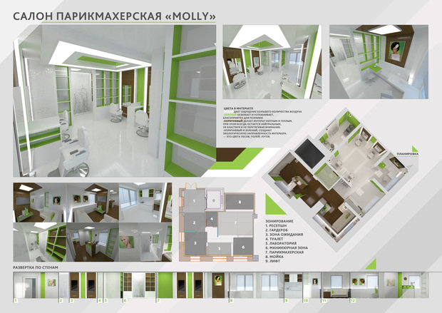 Фото из портфолио Салон – фотографии дизайна интерьеров на INMYROOM