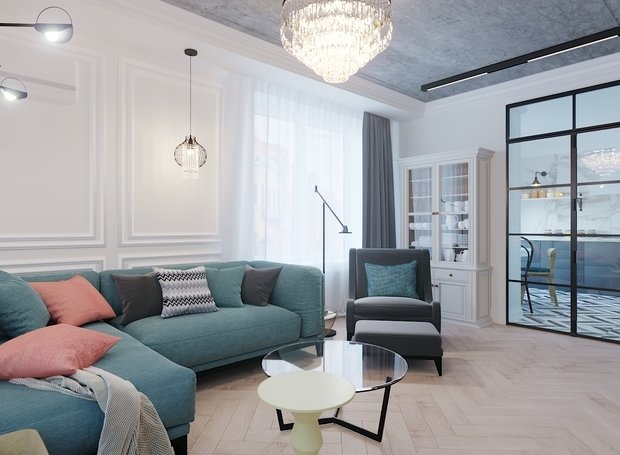 Фото из портфолио Дизайн трехкомнатной квартиры – фотографии дизайна интерьеров на INMYROOM