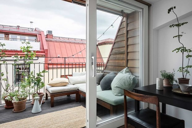 Фотография: Балкон в стиле Скандинавский, Советы – фото на INMYROOM