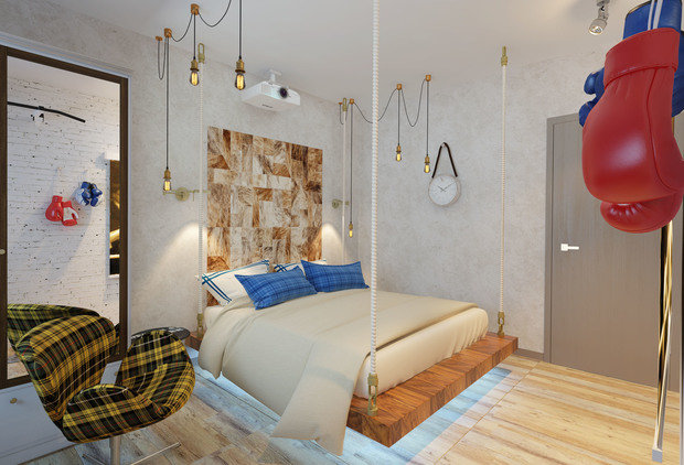 Фото из портфолио Трехкомнатная квартира для семьи из четырех человек – фотографии дизайна интерьеров на INMYROOM