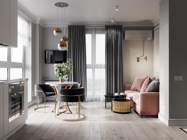 Фото из портфолио Роза в саду – фотографии дизайна интерьеров на INMYROOM