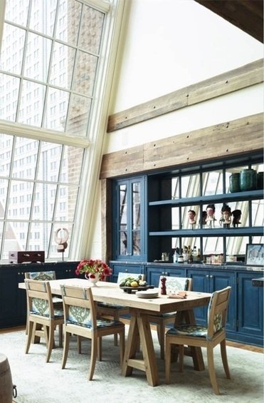 Фотография: Кухня и столовая в стиле Прованс и Кантри, Дизайн интерьера, Большие окна – фото на INMYROOM