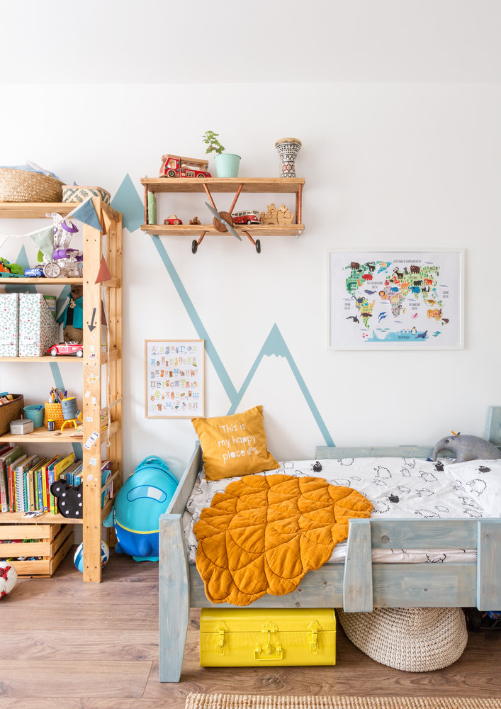 Фотография: Детская в стиле Скандинавский, Современный, Квартира, Белый, Проект дня, Зеленый, Желтый, Серый, Герой InMyRoom, Хрущевка, 2 комнаты, 40-60 метров, 1-515/9м, Екатерина Вокина, Ольга Казанцева – фото на INMYROOM Фотография: Детская в стиле Скандинавский, Современный, Квартира, Белый, Проект дня, Зеленый, Желтый, Серый, Герой InMyRoom, Хрущевка, 2 комнаты, 40-60 метров, 1-515/9м, Екатерина Вокина, Ольга Казанцева – фото на INMYROOM