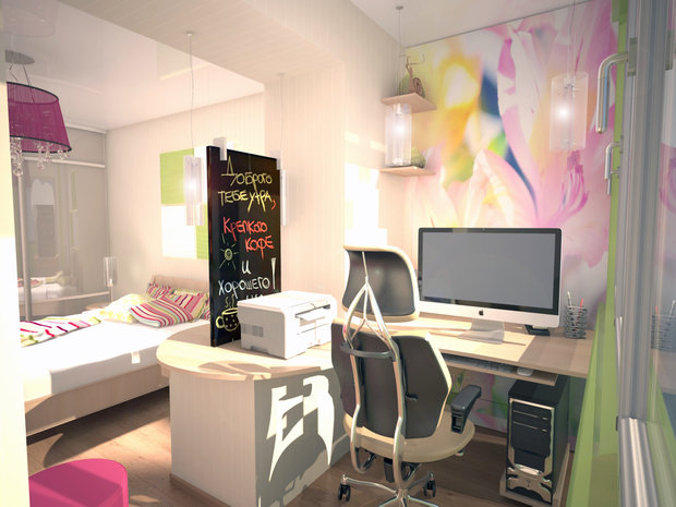 Фото из портфолио Нежная спальня... – фотографии дизайна интерьеров на INMYROOM