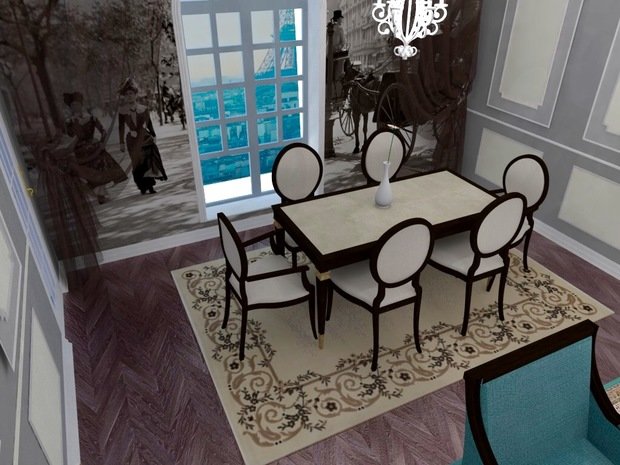 Фото из портфолио Soul of Paris  – фотографии дизайна интерьеров на INMYROOM