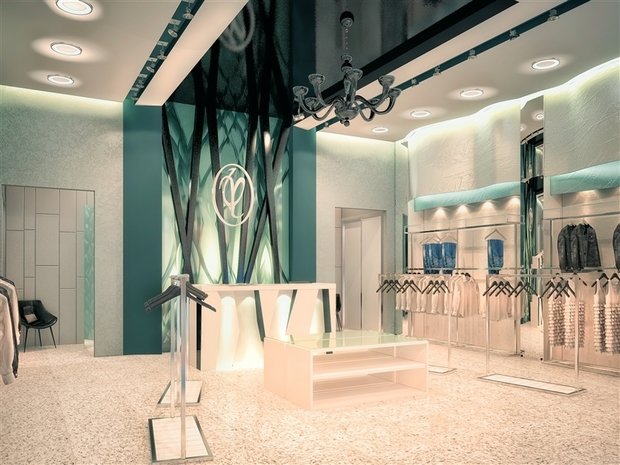 Фото из портфолио Интерьер бутика Yudashkin Jeans в г. Тюмень – фотографии дизайна интерьеров на INMYROOM