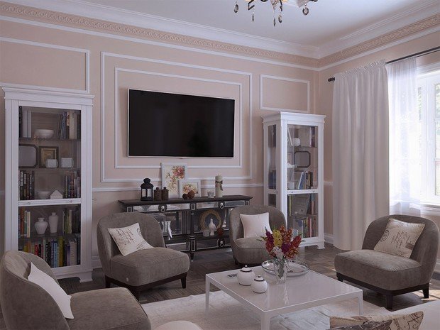 Фотография: Гостиная в стиле Классический – фото на INMYROOM
