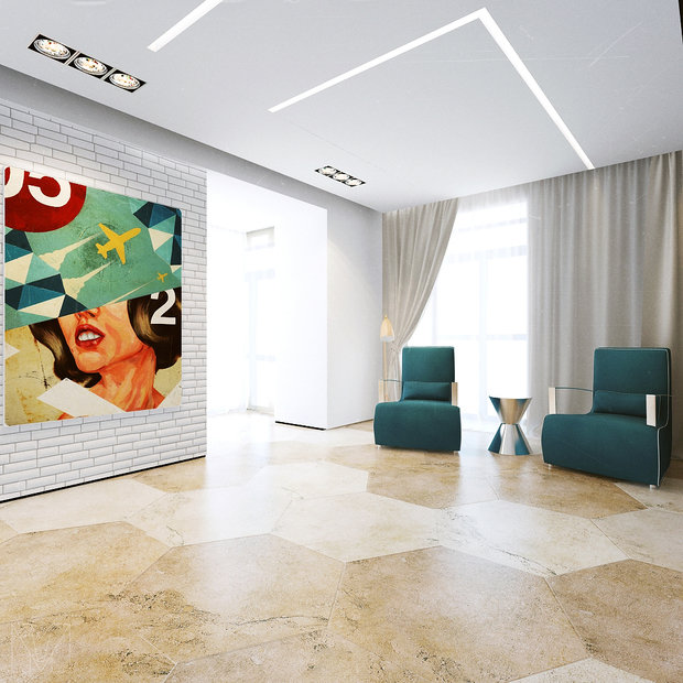 Фото из портфолио «Гармония вещей» – 480 кв.м 	 – фотографии дизайна интерьеров на INMYROOM