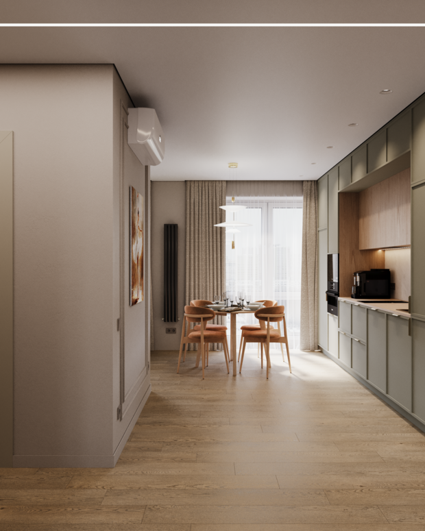 Фото из портфолио Квартира ЖК Прайм  – фотографии дизайна интерьеров на INMYROOM