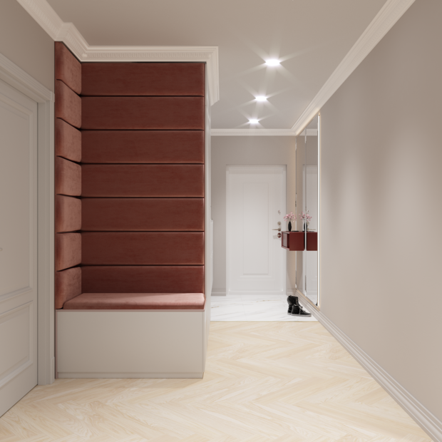 Фото из портфолио Квартира для молодой семьи в современном стиле – фотографии дизайна интерьеров на INMYROOM