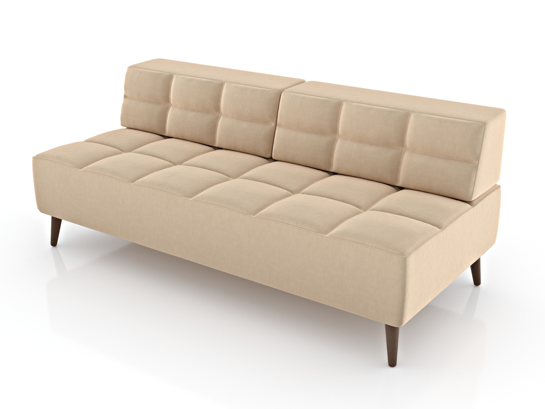 Диван Нельсон бежевого цвета