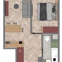 Фото из портфолио Планировка – фотографии дизайна интерьеров на INMYROOM