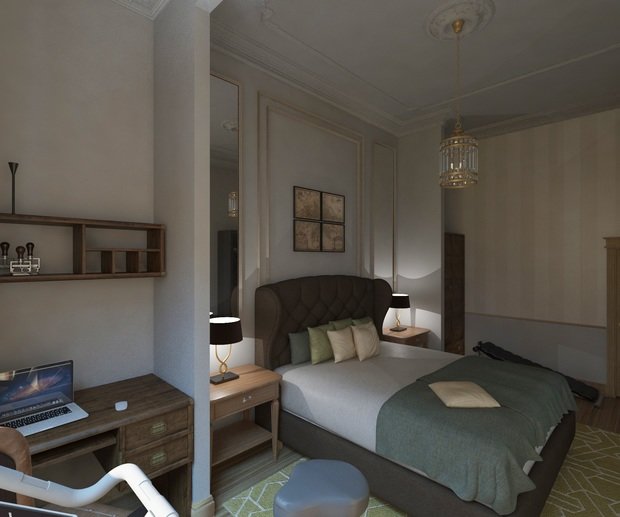 Фото из портфолио Усадьба Сколково – фотографии дизайна интерьеров на INMYROOM