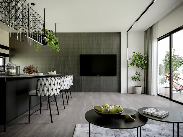 Фото из портфолио Минимализм – фотографии дизайна интерьеров на INMYROOM