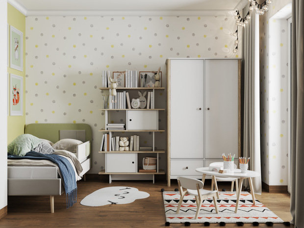 Фото из портфолио Проект квартиры в центре Челябинка – фотографии дизайна интерьеров на INMYROOM