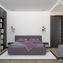 Фото из портфолио Квартира с эркером 98 м2 – фотографии дизайна интерьеров на INMYROOM