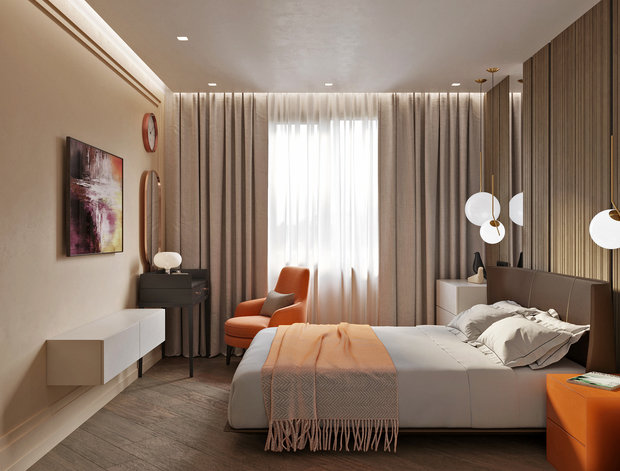 Фото из портфолио ЖК "ЛУЧИ" – фотографии дизайна интерьеров на INMYROOM