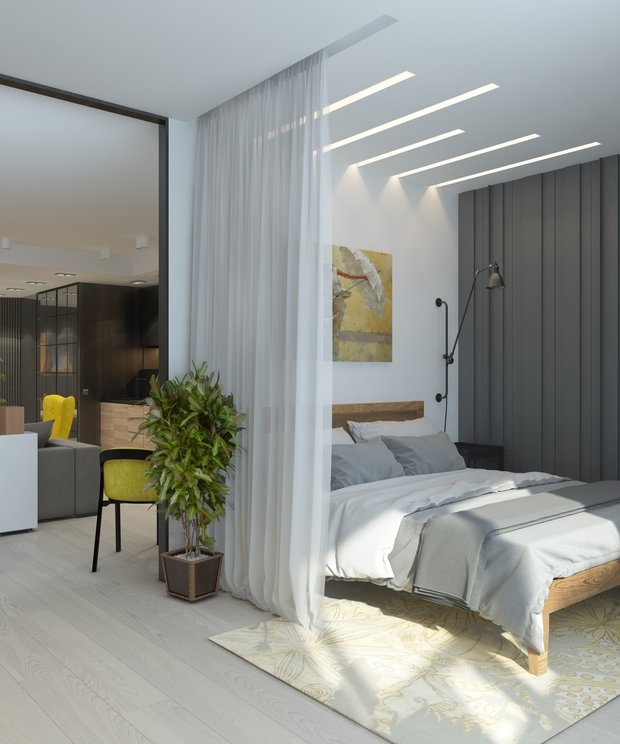 Фото из портфолио Яркий минимализм – фотографии дизайна интерьеров на INMYROOM