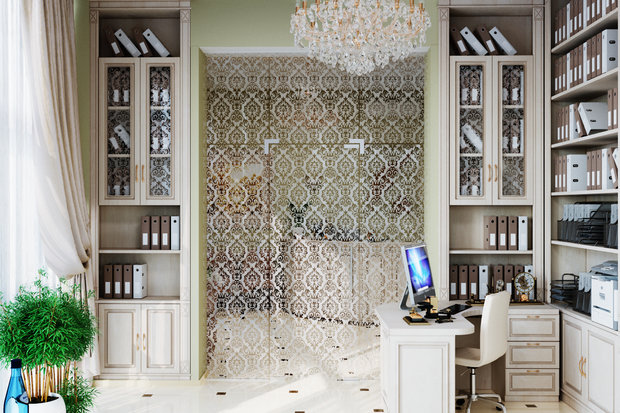 Фото из портфолио Офис в классическом стиле в Крыму – фотографии дизайна интерьеров на INMYROOM