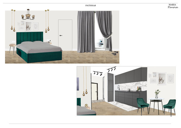 Фото из портфолио ЖК Зиларт (2020) – фотографии дизайна интерьеров на INMYROOM
