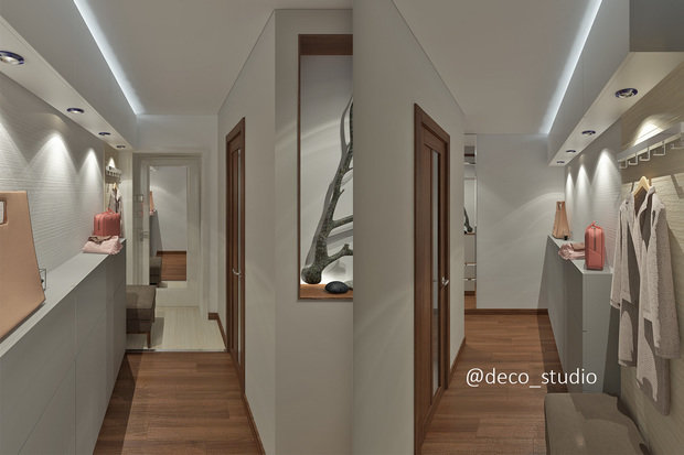 Фото из портфолио Дизайн хрущевки 42 кв.м. – фотографии дизайна интерьеров на INMYROOM