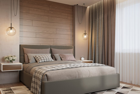 Яркая квартира на Залесского 