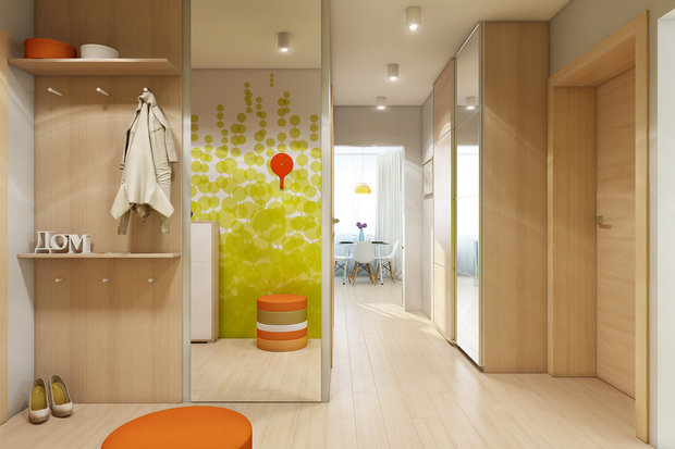 Фото из портфолио Двухкомнатная квартира в г.Железнодорожный – фотографии дизайна интерьеров на INMYROOM