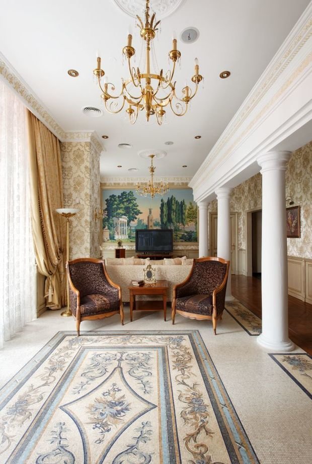 Фото из портфолио Интерьер эпохи классицизма. – фотографии дизайна интерьеров на INMYROOM