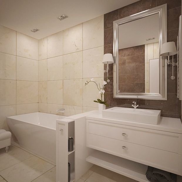 Фото из портфолио квартира 57 кв м  – фотографии дизайна интерьеров на INMYROOM