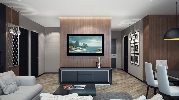 Фото из портфолио Мои проекты – фотографии дизайна интерьеров на INMYROOM
