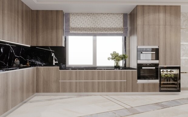 Фото из портфолио Дизайн интерьера квартиры для молодой девушки в стиле ар-деко – фотографии дизайна интерьеров на INMYROOM