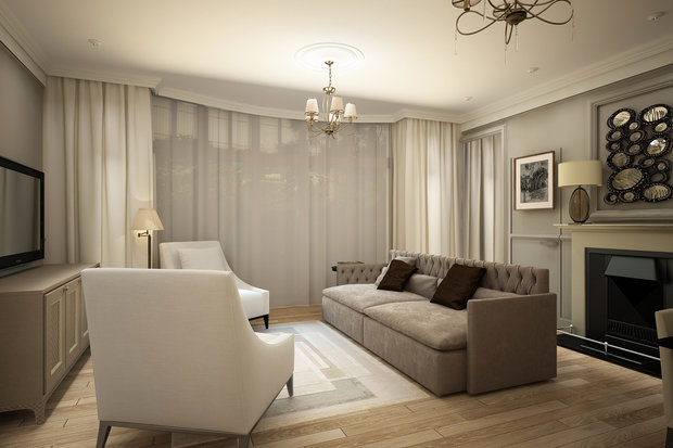 Фото из портфолио Салмычи – фотографии дизайна интерьеров на INMYROOM