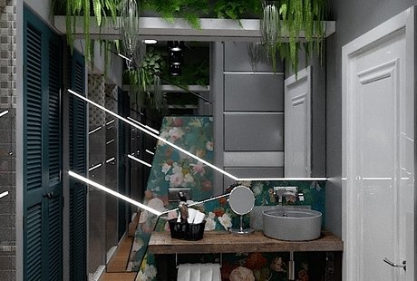 Дом стиле LOFT