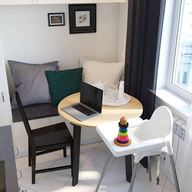 Фотография: Кухня и столовая в стиле Скандинавский, Гид, ИКЕА, П-44 – фото на INMYROOM