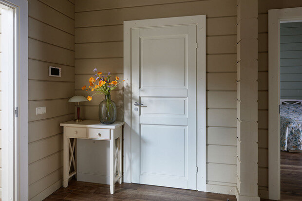 Фотография: Прихожая в стиле Прованс и Кантри, Скандинавский, Дом, Проект недели, Дом и дача, Московская область, 4 и больше, Более 90 метров, Палекс – фото на INMYROOM