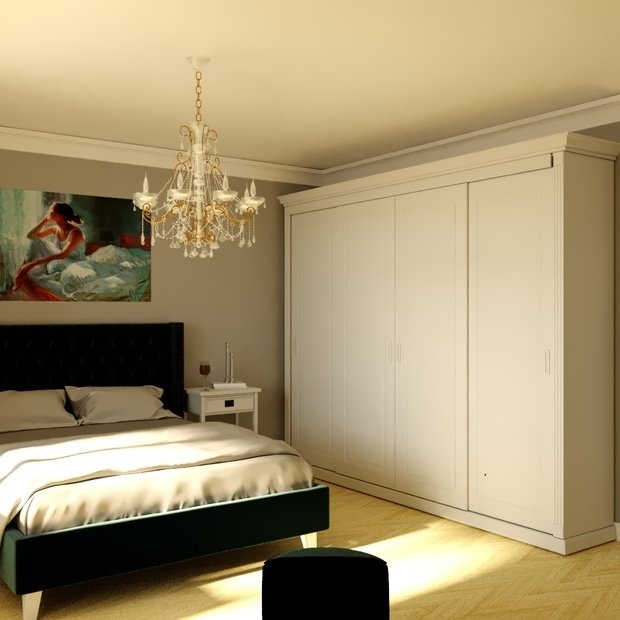 Фото из портфолио Спальня в стиле неоклассика – фотографии дизайна интерьеров на INMYROOM