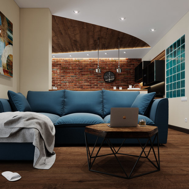 Фото из портфолио квартира холостяка – фотографии дизайна интерьеров на INMYROOM