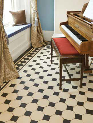 Фото из портфолио Напольная плитка Victorian Floor Tiles – фотографии дизайна интерьеров на INMYROOM