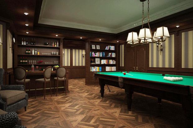 Фото из портфолио Загородный дом в поселке "Павлово", 1000 м2 – фотографии дизайна интерьеров на INMYROOM