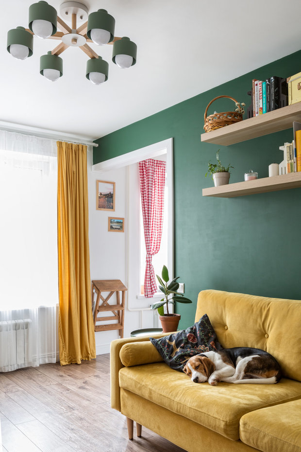 Фотография: Гостиная в стиле Скандинавский, Гид, FlatsDesign, факты, Хрущевка, Studio 8, Наталья Чувинова, Екатерина Вокина, неизвестные факты – фото на INMYROOM