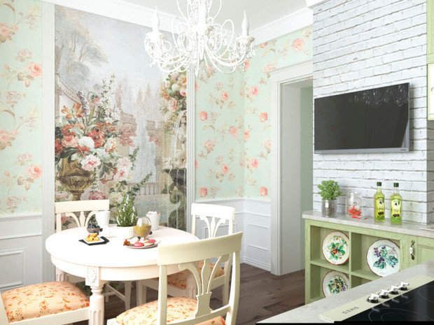 Фото из портфолио Дизайн-проект трехкомнатной квартиры – фотографии дизайна интерьеров на INMYROOM