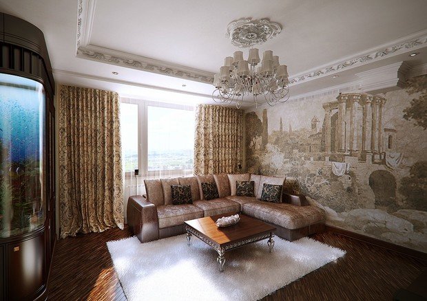 Фото из портфолио Квартира в ар-деко стиле – фотографии дизайна интерьеров на INMYROOM