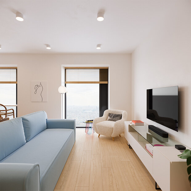 Фото из портфолио ЖК D1 – фотографии дизайна интерьеров на INMYROOM