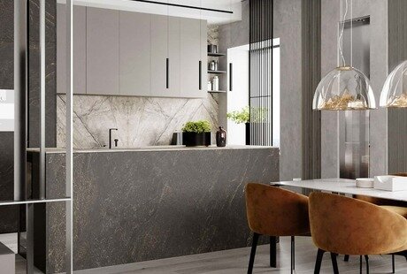 Квартира 110 м² в ЖК «Headliner». Современный стиль